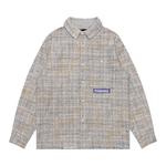 Рубашки на пуговицах Pleasures Periodic Work Shirt 'Grey' 1
