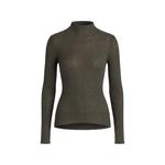 ribbed-knit high-neck sweatshirt 1
