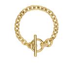 Браслет DY Mercer® Toggle Chain из желтого золота с бриллиантами 2