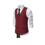 Жилет с V-образным вырезом V-Neck Suit Vest ZQ-M94 2