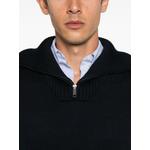 ribbed-knit half-zip sweater 5