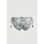 Брюки Wild Hibiscus Cool Coconut с боковыми завязками и сборкой 5