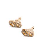 Серьги с логотипом VLogo Signature и кристаллами Swarovski 2