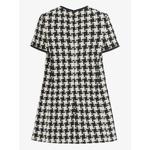 Платье мини из твида Damier 4