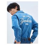 Джинсовая рубашка с логотипом CURSIVE LOGO NEW YORK YANKEES 2