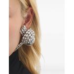 crystal-pavé knot earrings 3