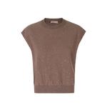 sequin-embellished knitted top 1