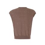 sequin-embellished knitted top 2