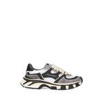 panelled chunky-sole sneakers 1