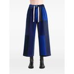 patchwork-design palazzo pants 2