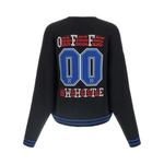 Кардиганы Off-White 00 Glide Diagonal Varsity Knit Cardigan 'Black/White' 2