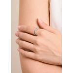 Кольцо Nola Shimmering Wave Ring в серебристом цвете 2