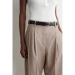 Хлопковые брюки прямого кроя TAILORED 5