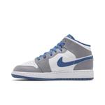 Кроссовки Air Jordan 1 Mid GS 'Cement True Blue' 3