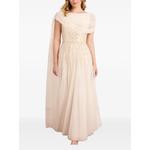 Moonlight Sequin draped gown 2