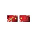 5G Gold Collection 999.9/24K 12 Zodiac Series Золотой слиток (0,2 г) 2