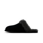 Тапочки UGG Wmns Scuffette II 'Black Grey' 3