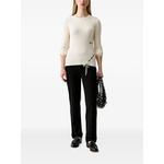 Свитер в рубчик со шнуровкой 2