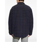 check flannel padded overshirt 4