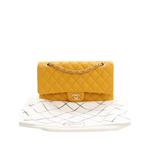 2014 Medium Classic Lambskin Double Flap shoulder bag 2