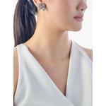 Серьги Dentelle Bow из белого золота с бриллиантами 2