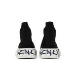 Кроссовки Balenciaga Speed 2.0 Sneaker 'Worn-Out Graffiti - Black' 6