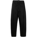box-pleat wide-leg trousers 1