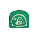 Кепка Hellstar Big Logo Trucker Snapback Hat 'Green' 1