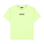 Топы Pleasures Cut Here Heavyweight Shirt 'Lime' 1