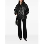 panelled leather jacket 2