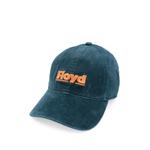 logo-embroidered corduroy baseball cap 1