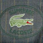 Бомберы Supreme x Lacoste Wool Bomber Jacket 'Green' 3