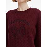 cable-knit embroidered sweater 5