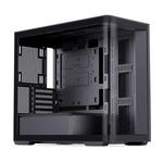 Jonsbo D300 без центральной стойки, панорамное стекло Micro-ATX корпус - черный 3
