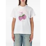 baby-fit T-shirt with raspberry 1