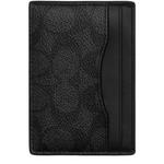 Кардхолдер с зажимом для денег из сигатурного канваса - Charcoal/ Black CCF98 1
