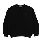 Свитшоты BAPE One Point Relaxed Fit Crewneck Sweatshirt 'Black' 1