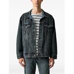 Relaxed Trucker faded denim jacket 1