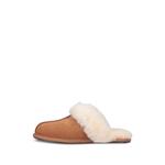 Scuffette II shearling-trim suede slippers 3