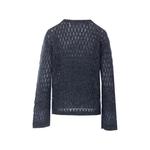 sequin-embellished open-knit sweater 2