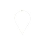 Колье Bombette Solitaire из желтого золота с бриллиантами 1