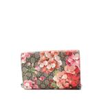 Маленькая сумка через плечо Dionysus Chain Wallet Blooms Print GG Coated Canvas 2