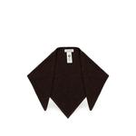 logo-patch knitted beanie hat and neckerchief set 2