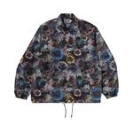 Куртки-коуч BAPE Floral Camo Bathing Ape Logo Nylon Coach Jacket 'Блэк' 1