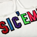 Худи Supreme x WTAPS Sic'em! Hooded Sweatshirt 'White' 3