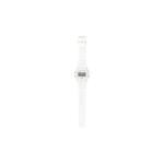 Pop Series Men Digital Watch F-91WB-7A, белый ремешок из смолы 2