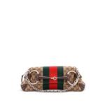Маленькая сумка на плечо Horsebit NM Web Chain Clutch GG Canvas 1