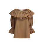 ruffled cotton top 1