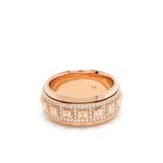 18kt rose gold Rockaway Spinner diamond ring 1