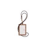 Шнурок для бейджа Coach Id Signature Canvas, коричневый Cz285 2